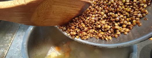 похлебка с чечевицей и черносливом. Шаг 8