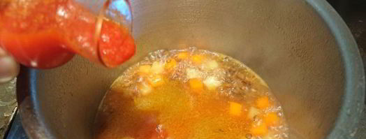 похлебка с чечевицей и черносливом. Шаг 9