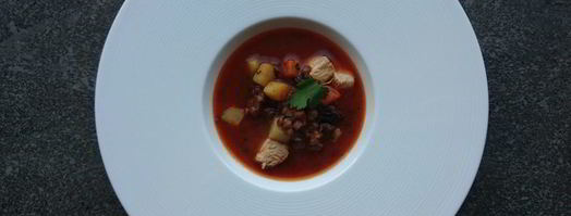 похлебка с чечевицей и черносливом. Шаг 11