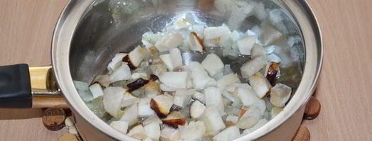 похлебка с тыквой, грибами и булгуром. Шаг 3