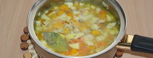 похлебка с тыквой, грибами и булгуром. Шаг 7