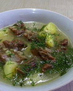 Простая картофельная похлебка