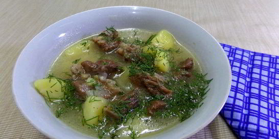 Простая картофельная похлебка