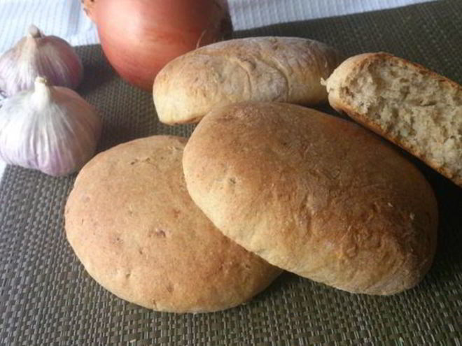 Рецепт пшенично-ржаных лепешки