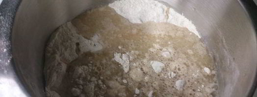 пшенично-ржаные лепешки. Шаг 4