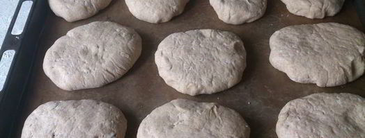 пшенично-ржаные лепешки. Шаг 8