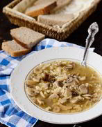 Русская грибная похлебка