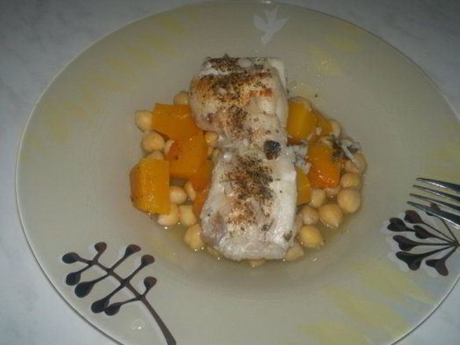 Рецепт рыбной похлебки с треской, нутом и тыквой