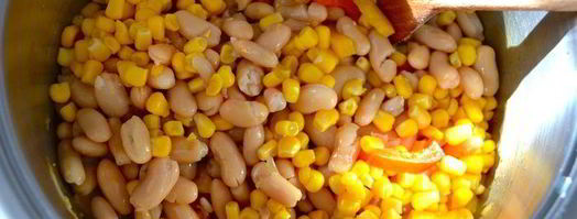 суккоташ — кукурузно-фасолевая похлебка. Шаг 5