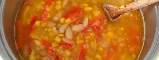 суккоташ — кукурузно-фасолевая похлебка. Шаг 6