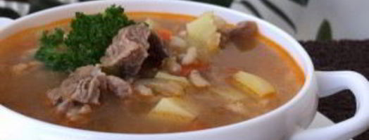 домашний рассольник с перловой крупой. Шаг 7