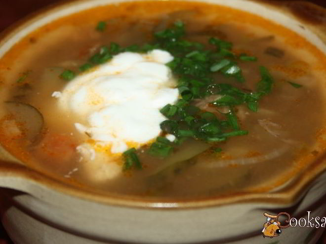 Рецепт необычного рассольника с пшеничной крупой