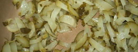 необычный рассольник с пшеничной крупой. Шаг 4