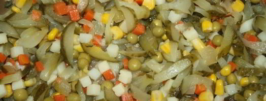 необычный рассольник с пшеничной крупой. Шаг 5