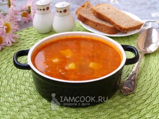 Рецепт постного рассольника