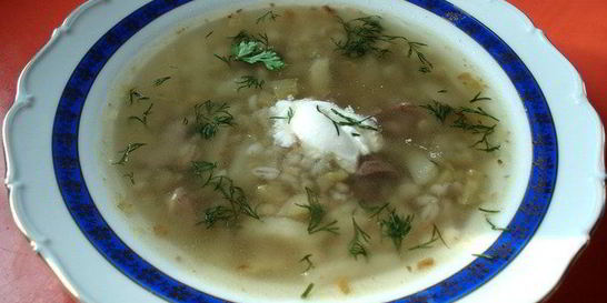 Рассольник домашний