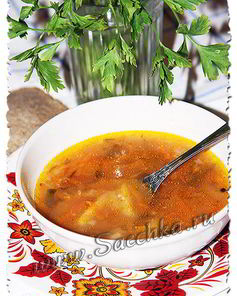 Рассольник питерский