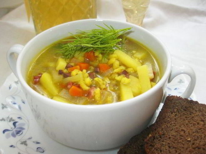 Рецепт рассольника по-алексеевски