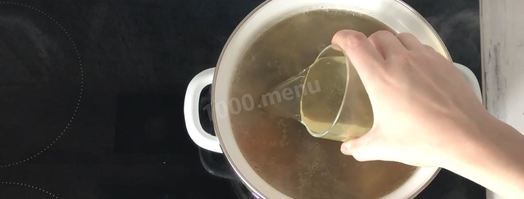 рассольник с говядиной. Шаг 10