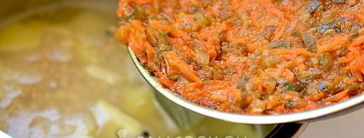 рассольник с овсянкой. Шаг 12