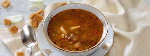 рассольник с перловкой в мультиварке. Шаг 12