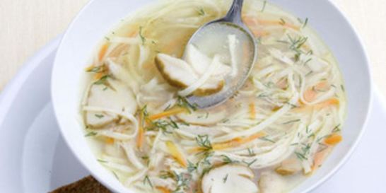 Рассольник с потрошками