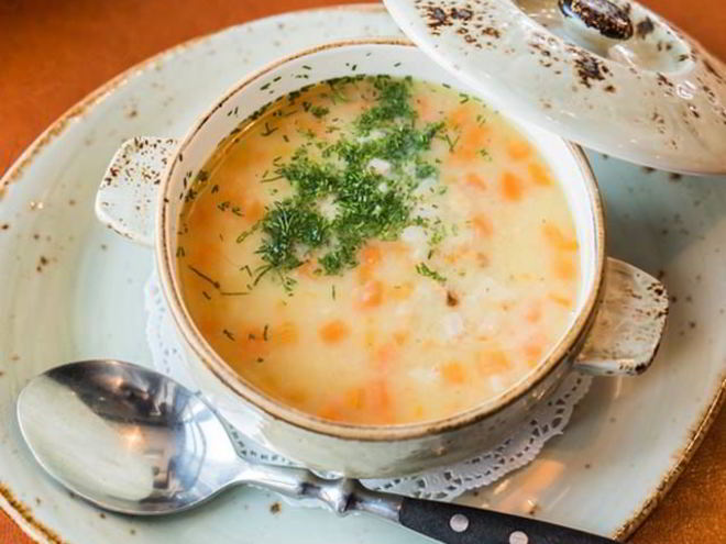 Рецепт рассольника с пшеничной заправкой