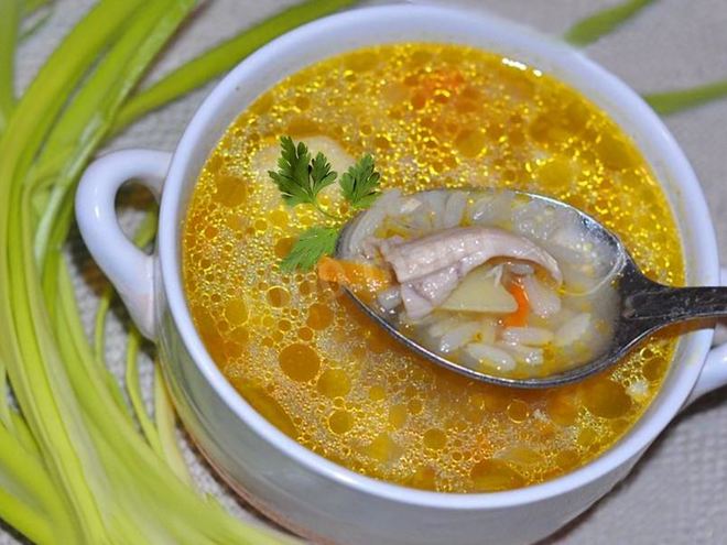 Рецепт рассольника с рисом классический