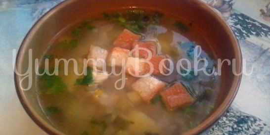 Рассольник с рисом в мультиварке