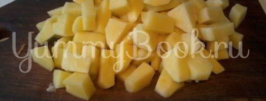 рассольник с рисом в мультиварке. Шаг 4