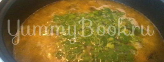 рассольник с рисом в мультиварке. Шаг 6