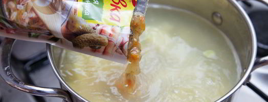 рассольник с рыбой и перловой крупой. Шаг 9