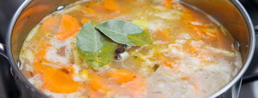 рассольник с рыбой и перловой крупой. Шаг 10