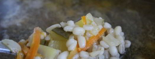 рассольник с сушеными грибами. Шаг 9