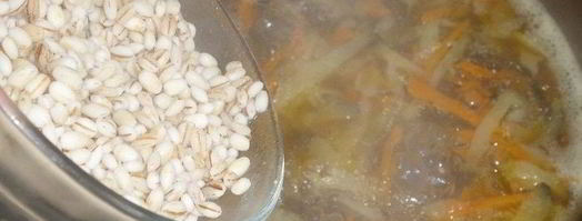 рассольник с тунцом. Шаг 15