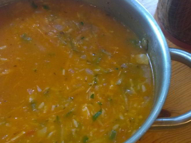 Рецепт рассольника свиного с рисом