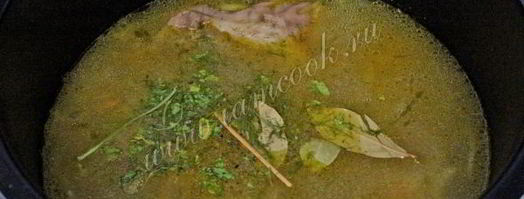 рассольник в мультиварке. Шаг 10