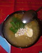 Рассольник вегетарианский без перловки