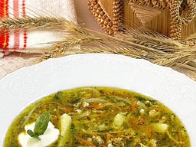 Рецепт рассольника зеленого с лимоном