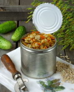 Заготовка рассольника на зиму