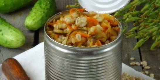 Заготовка рассольника на зиму