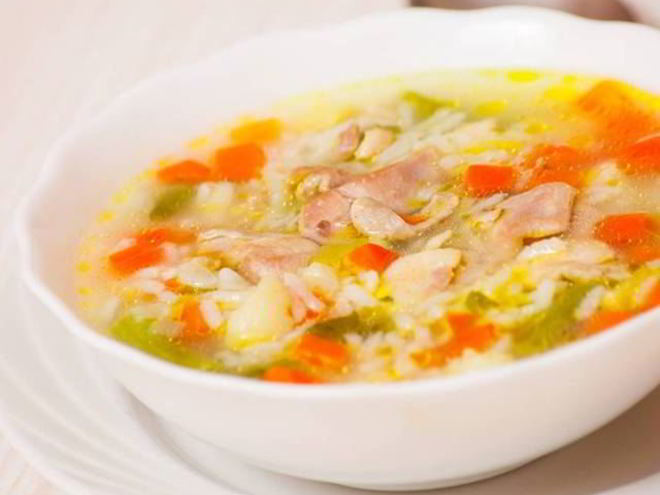 Рецепт рисового супа с курицей