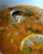 Рыбный суп из наваги