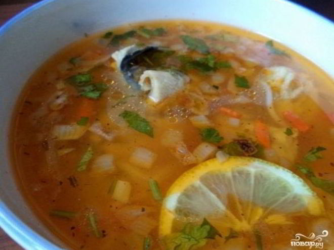 Рецепт рыбного супа из наваги