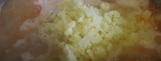 деревенские кислые щи с гречневой кашей. Шаг 7