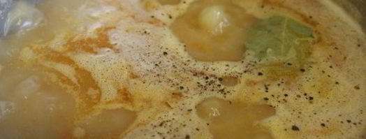 деревенские кислые щи с гречневой кашей. Шаг 8