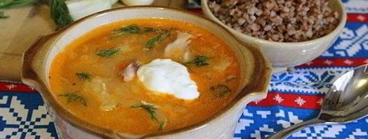 деревенские кислые щи с гречневой кашей. Шаг 9