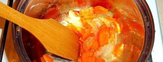 грибные щи из квашеной капусты. Шаг 4