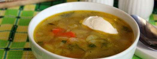 летние щи из молодой капусты со сладким перцем. Шаг 8