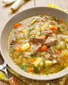 Летние щи из свежей капусты